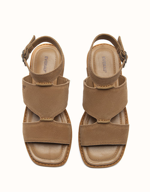 EVERAU® Lirra Sandals (Chestnut)