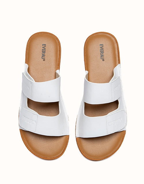 EVERAU® Cova Sandals (White)