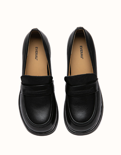 EVERAU® Ellery Loafers (Black)