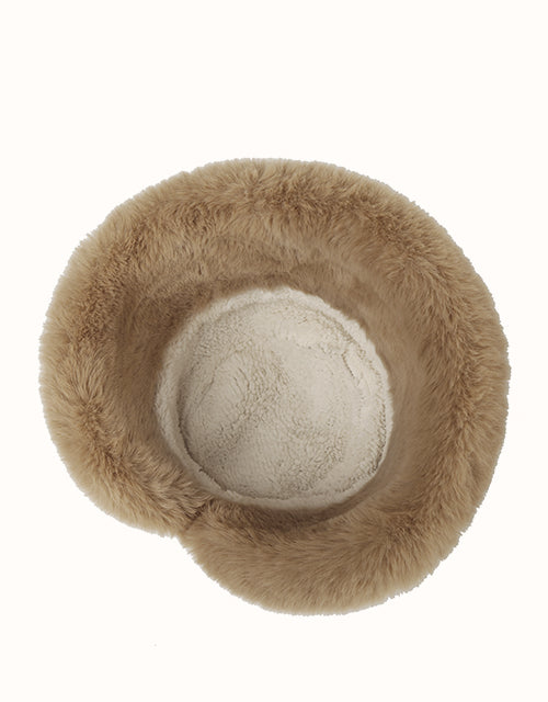 EVERAU® Fluffy Warm Bucket Hat (Chestnut)