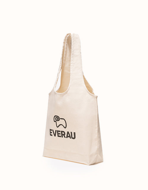 EVERAU® Canvas Tote Bag (Ivory)