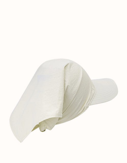 The Ugg Shop® EVERAU® Sun Visor Hat (Beige)