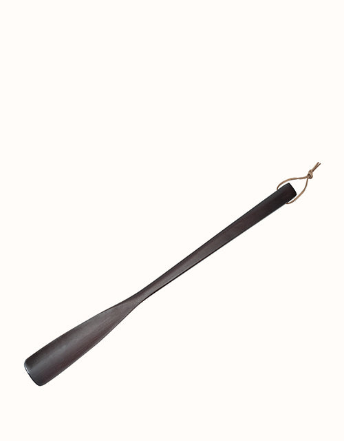 EVERAU® 40cm Wooden Shoehorn (Dark Brown)