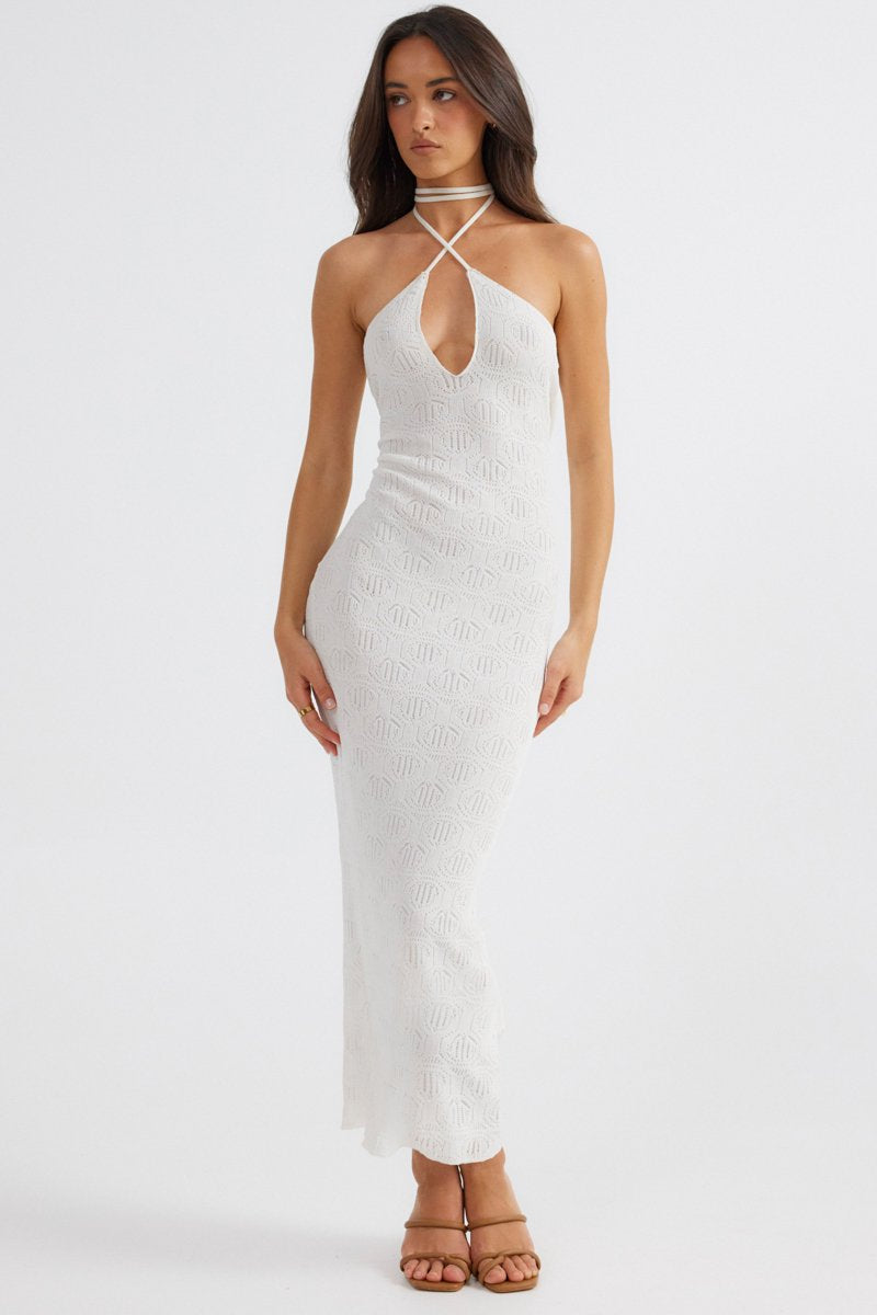 SNDYS AELIA HALTERNECK (White)