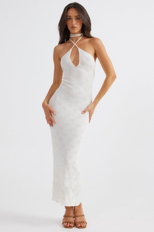 SNDYS AELIA HALTERNECK (White)