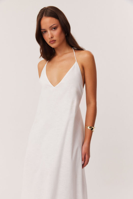 SNDYS STACY MAXI DRESS (White)