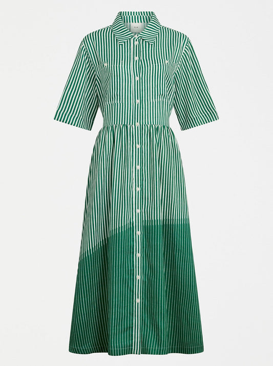 ELK LINEN DRESS (Ortler Print)