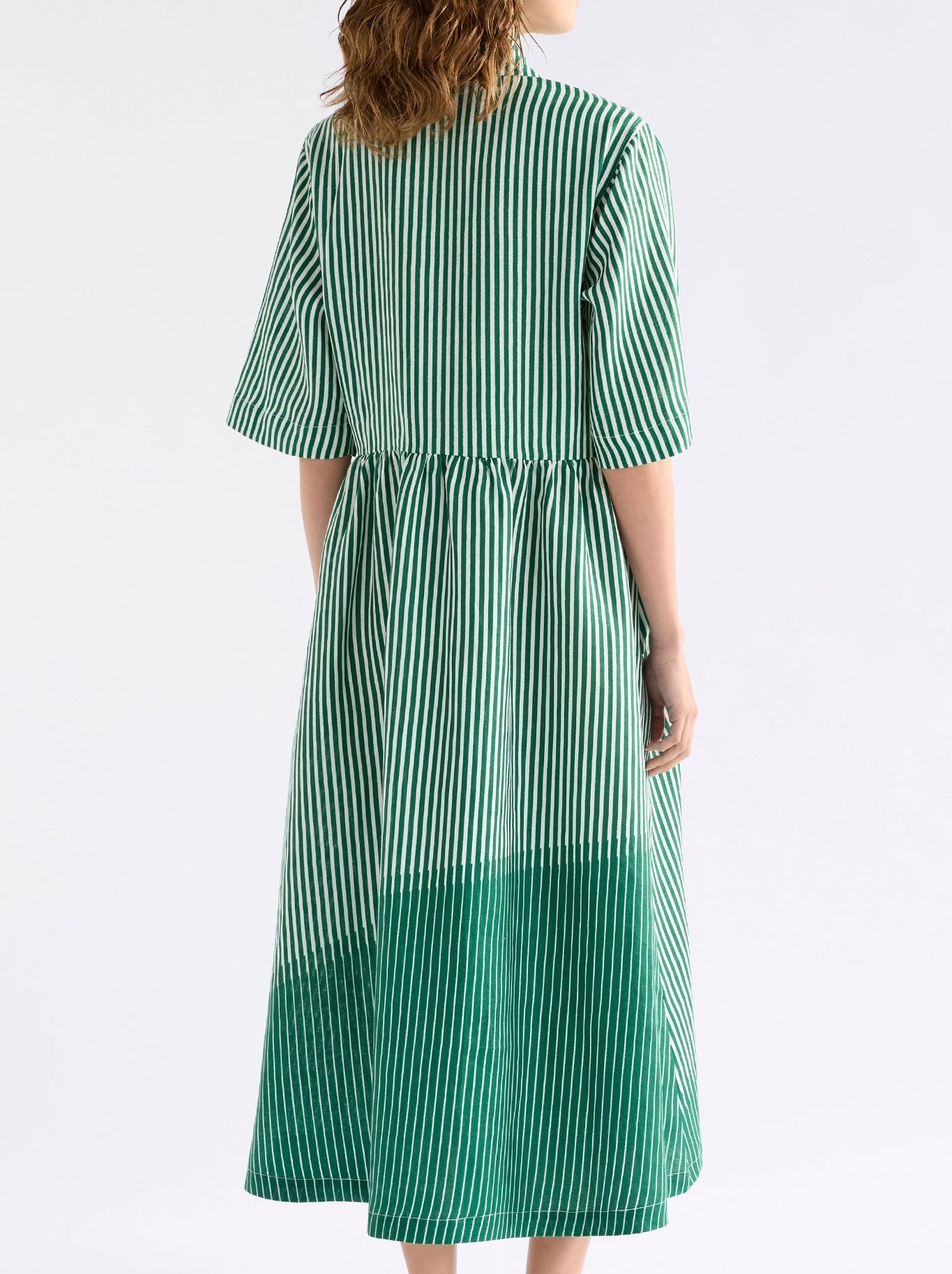 ELK LINEN DRESS (Ortler Print)