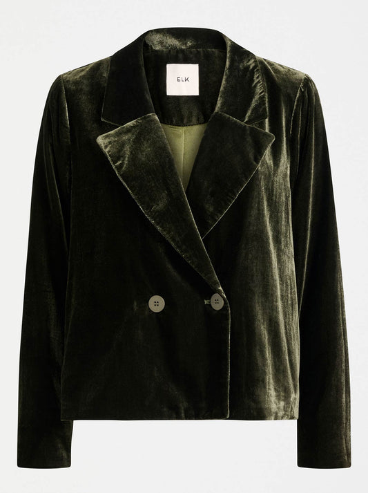 ELK SUURI DOUBLE BREASTED BLAZER (Olive)