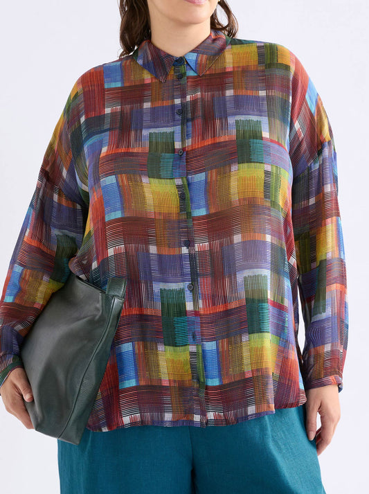 ELK EIR SHEER SHIRT (Print)