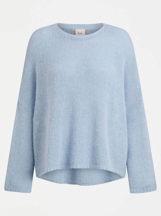 ELK AGNA SWEATER (Pearl Blue)