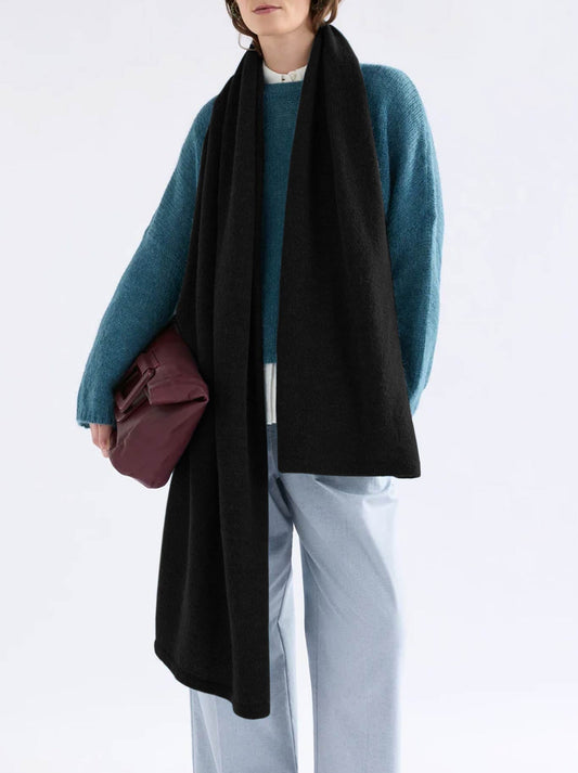 ELK FINE AGNA SCARF (Black)
