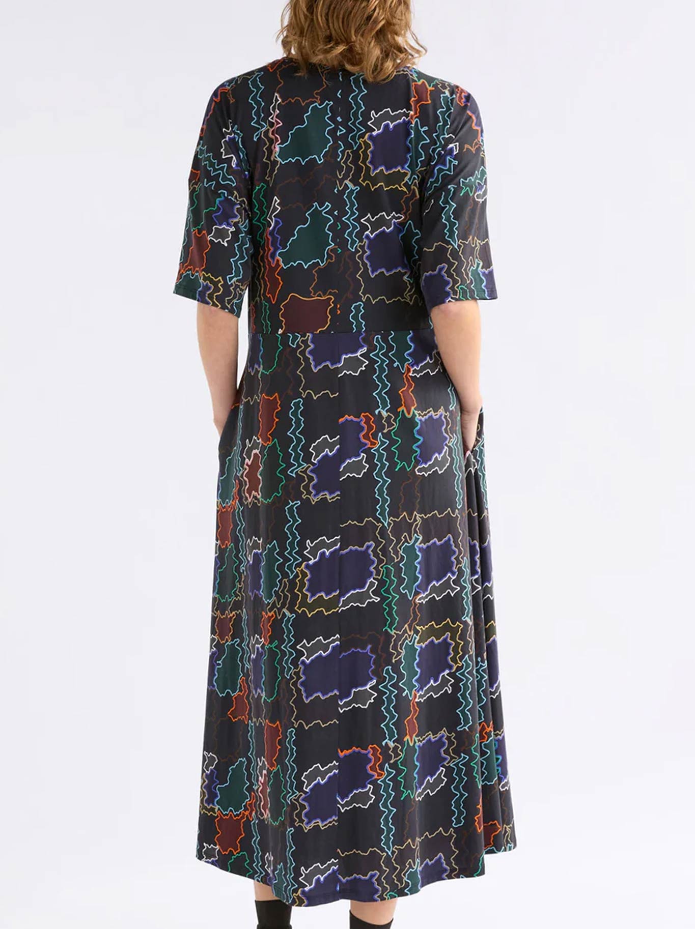 ELK KIHTE SHIRT DRESS (Print)