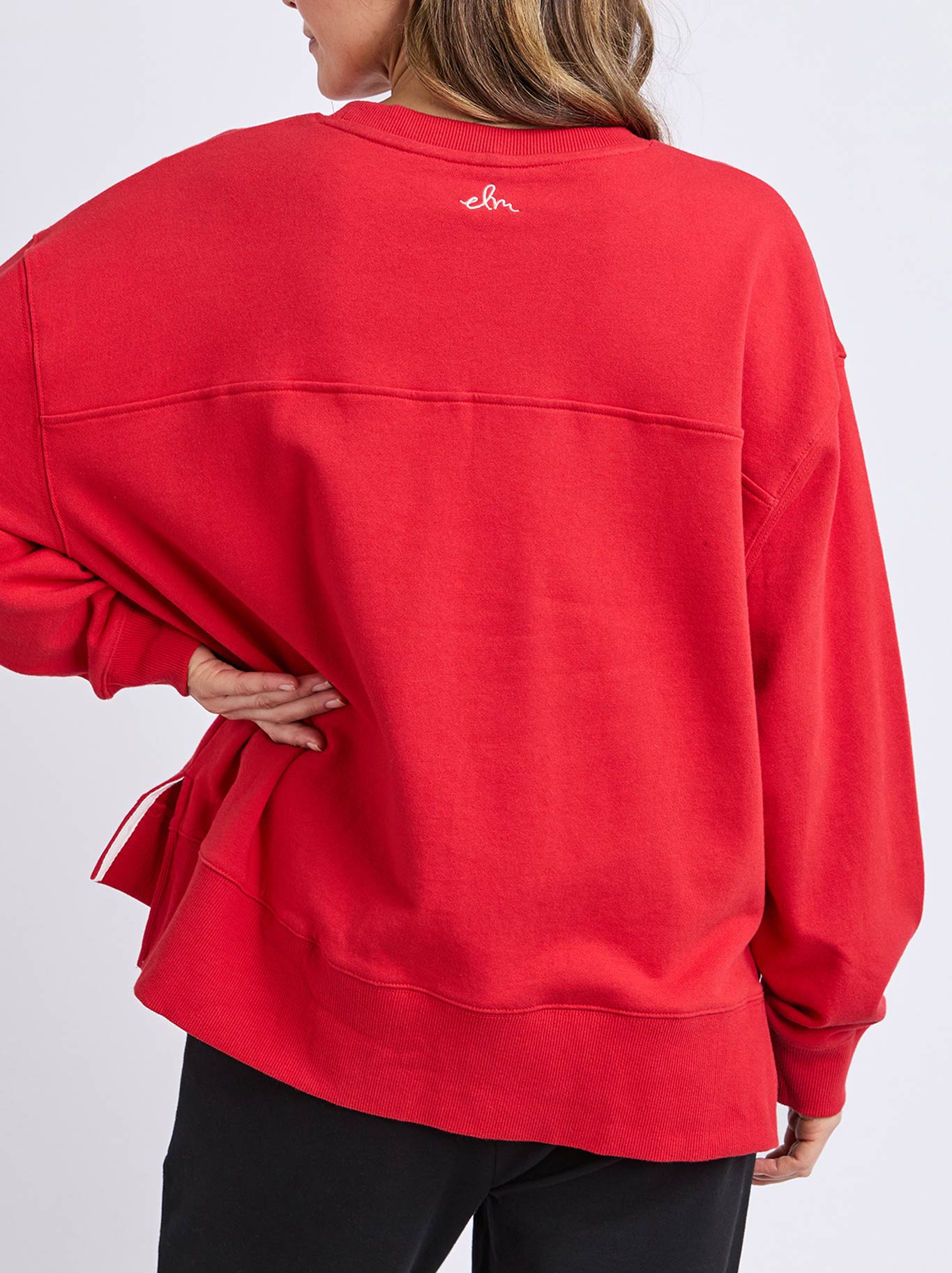 ELM AMELIE CREW (Cranberry)