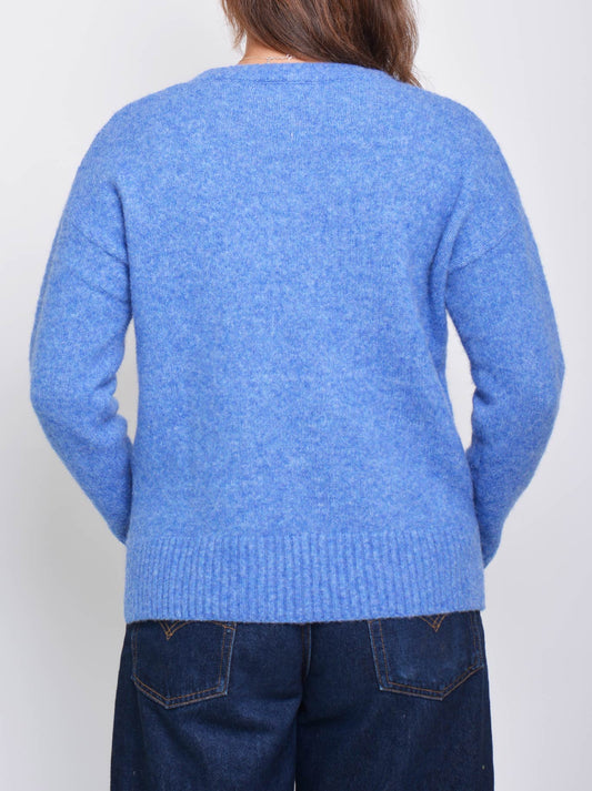 ENNI CREW KNIT (Blue)