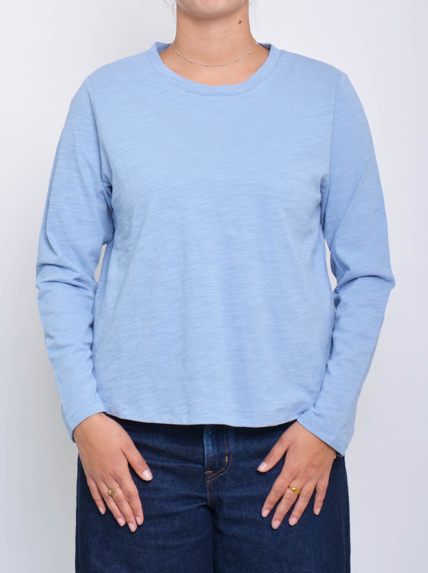 ENNI LONG SLEEVE TEE (Black)