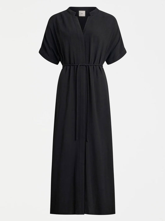 Elk Omia Shirt Dress (Black)