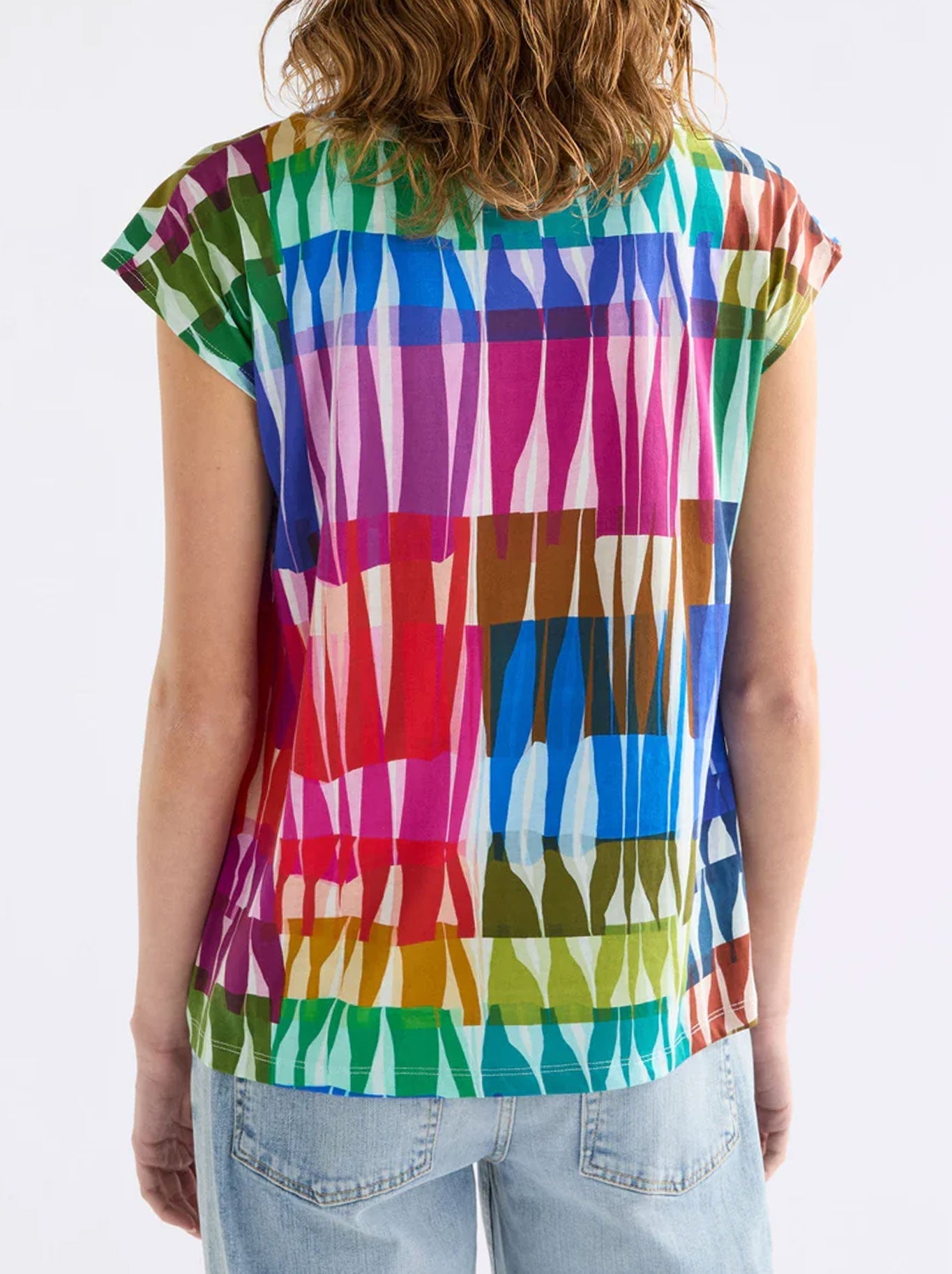 ELK ANDEN TEE (Lind Light Print)