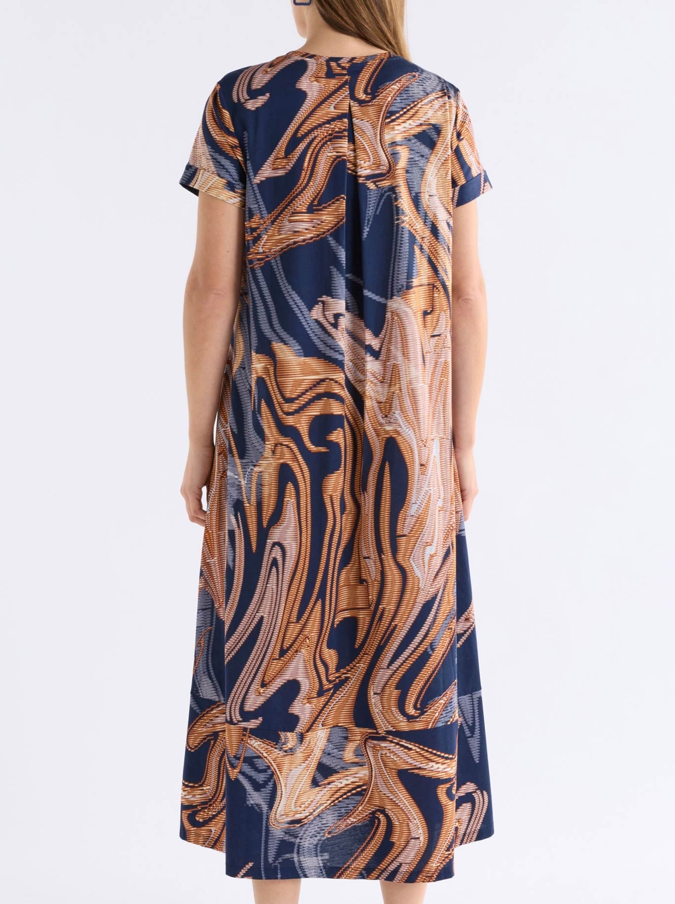ELK HAKI DRESS (Brandr Print)