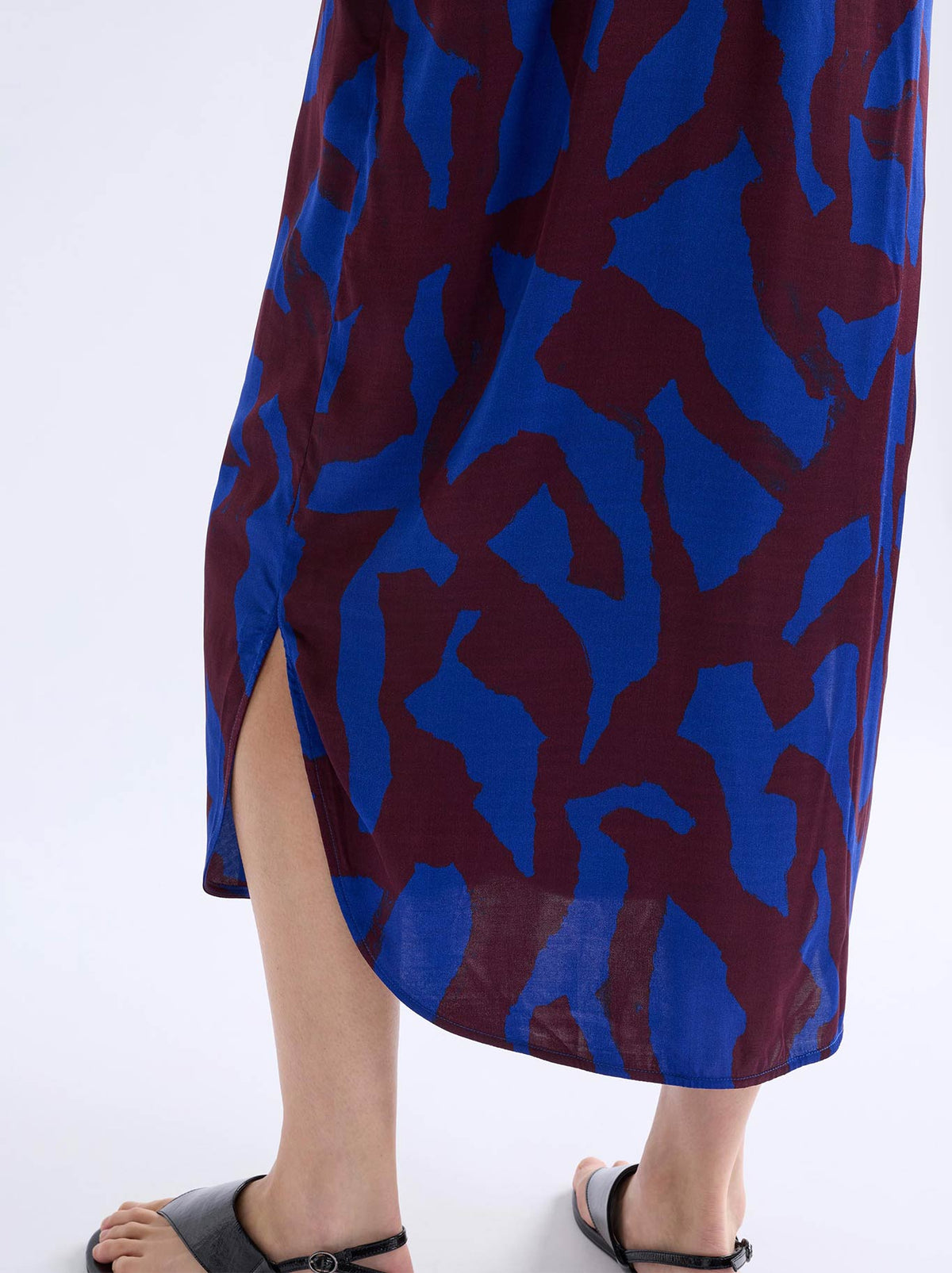 Elk Besa Shirt Dress (Varr Print)