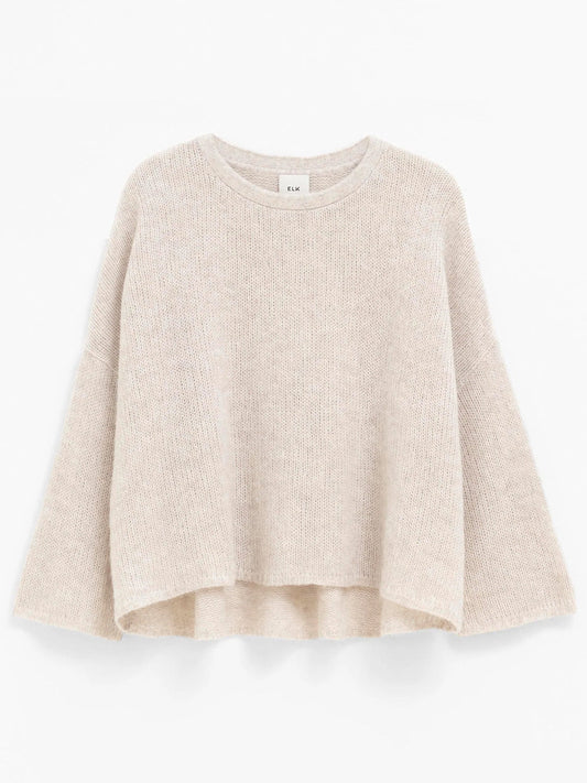 ELK AGNA SWEATER (Ecru)