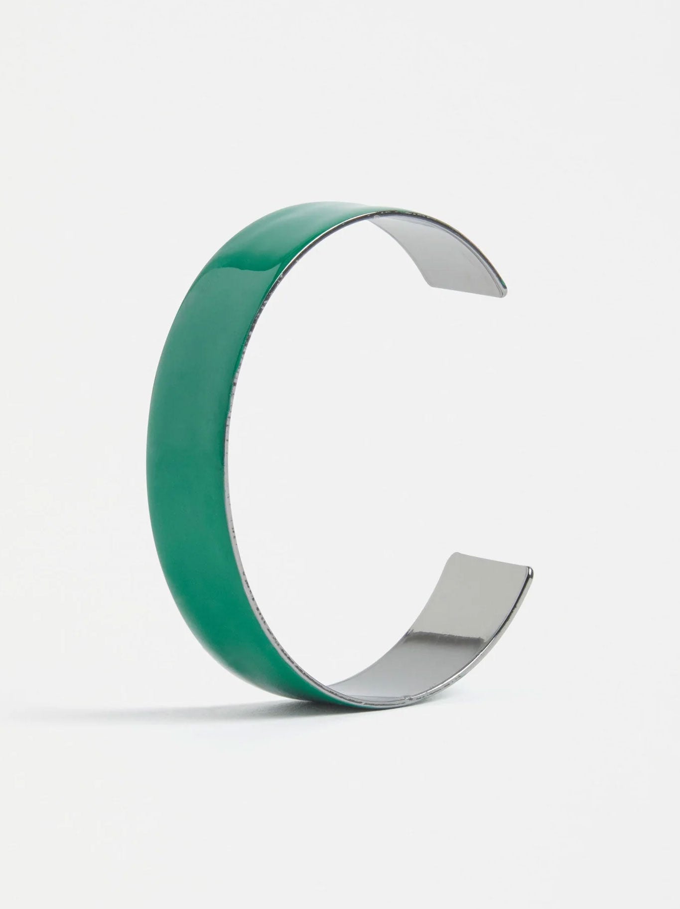 Elk Innfellt Thin Bangle (Milan Green)