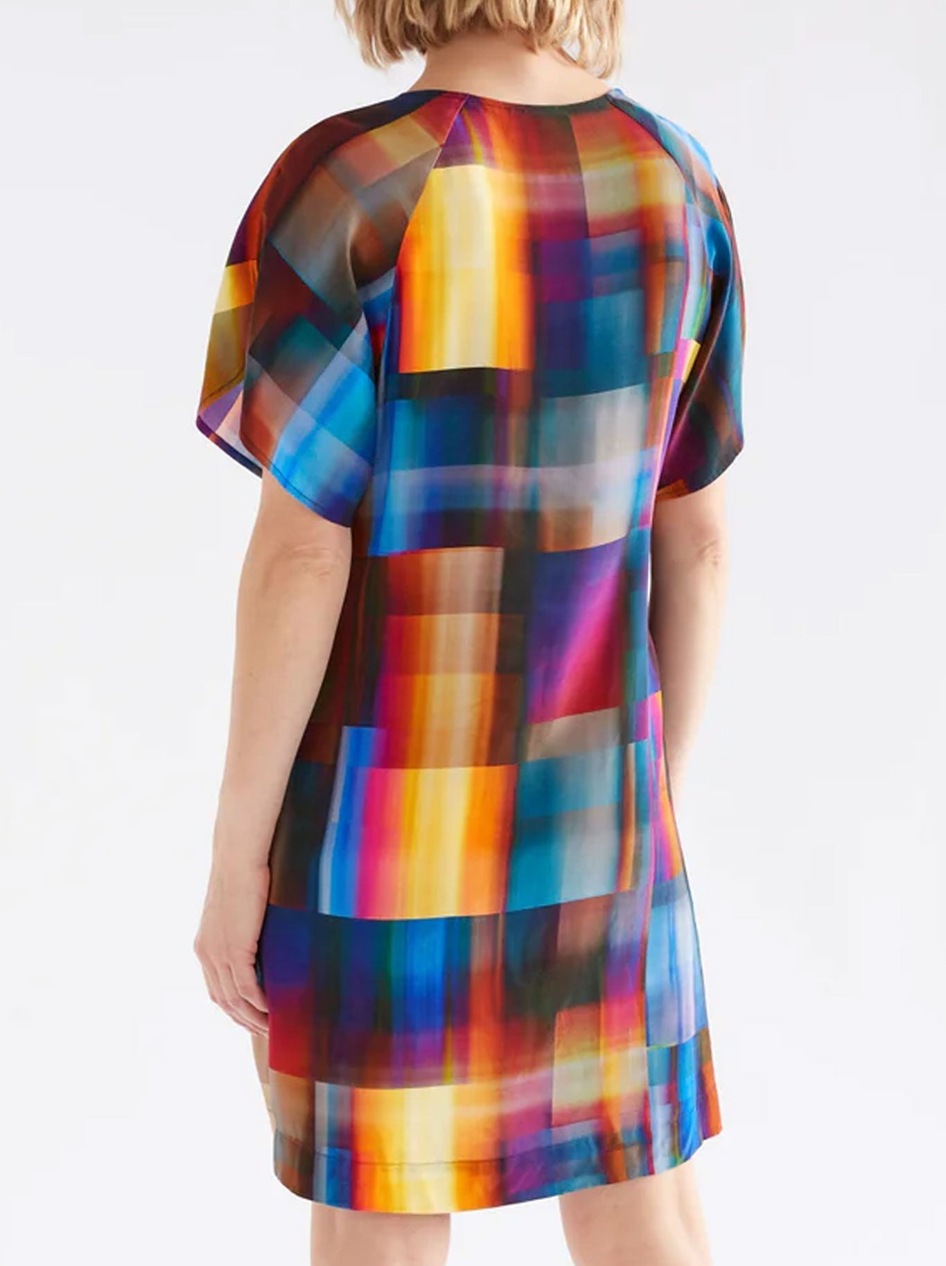 Elk Byde Short Dress (Ekko Print)
