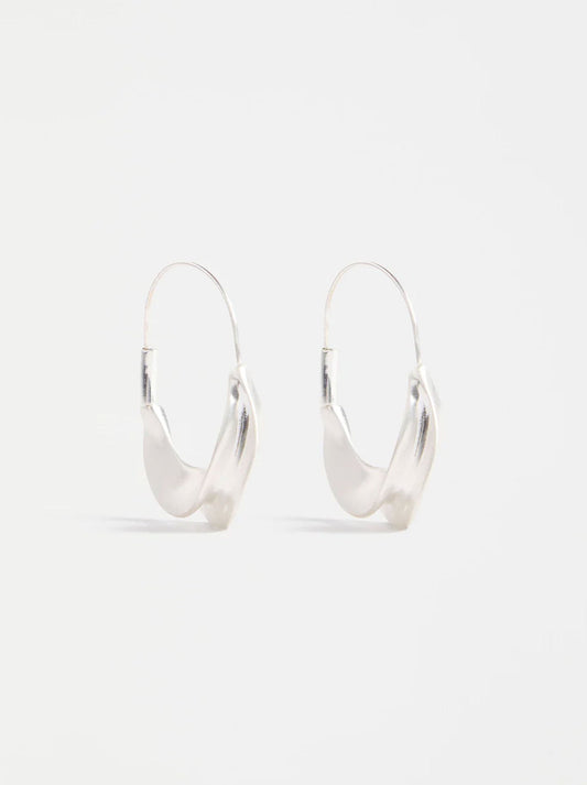Elk Siita Hoop Earring (Silver)