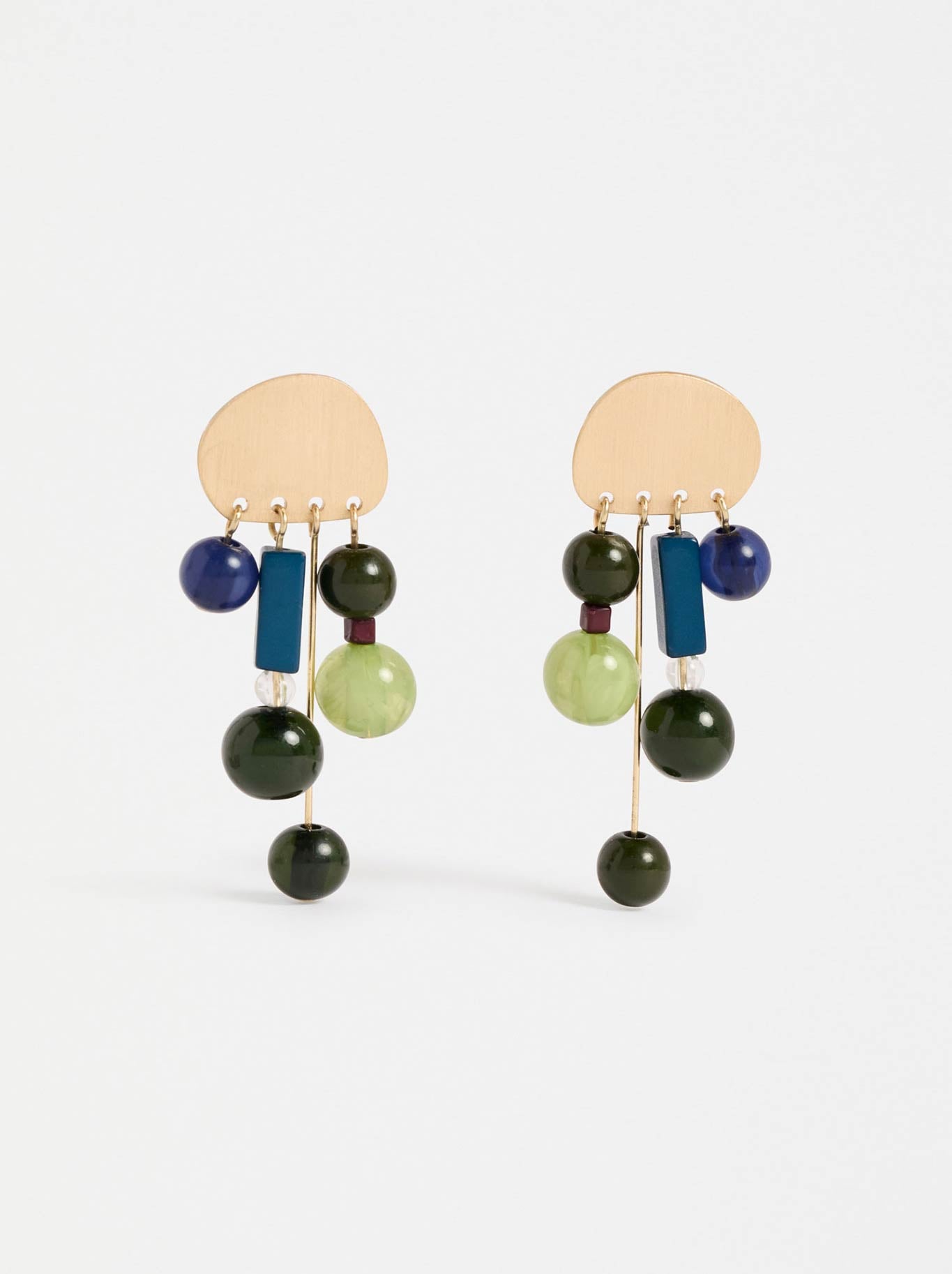Image of Earrings. Product name - Elk Bodas Earring in Gold colour by brand - Elk