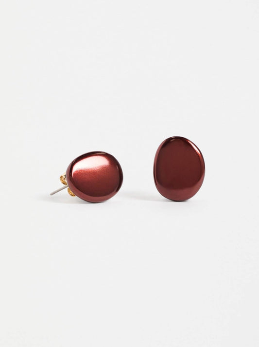 Elk Atur Mini Stud Earring (Dusk Blue)