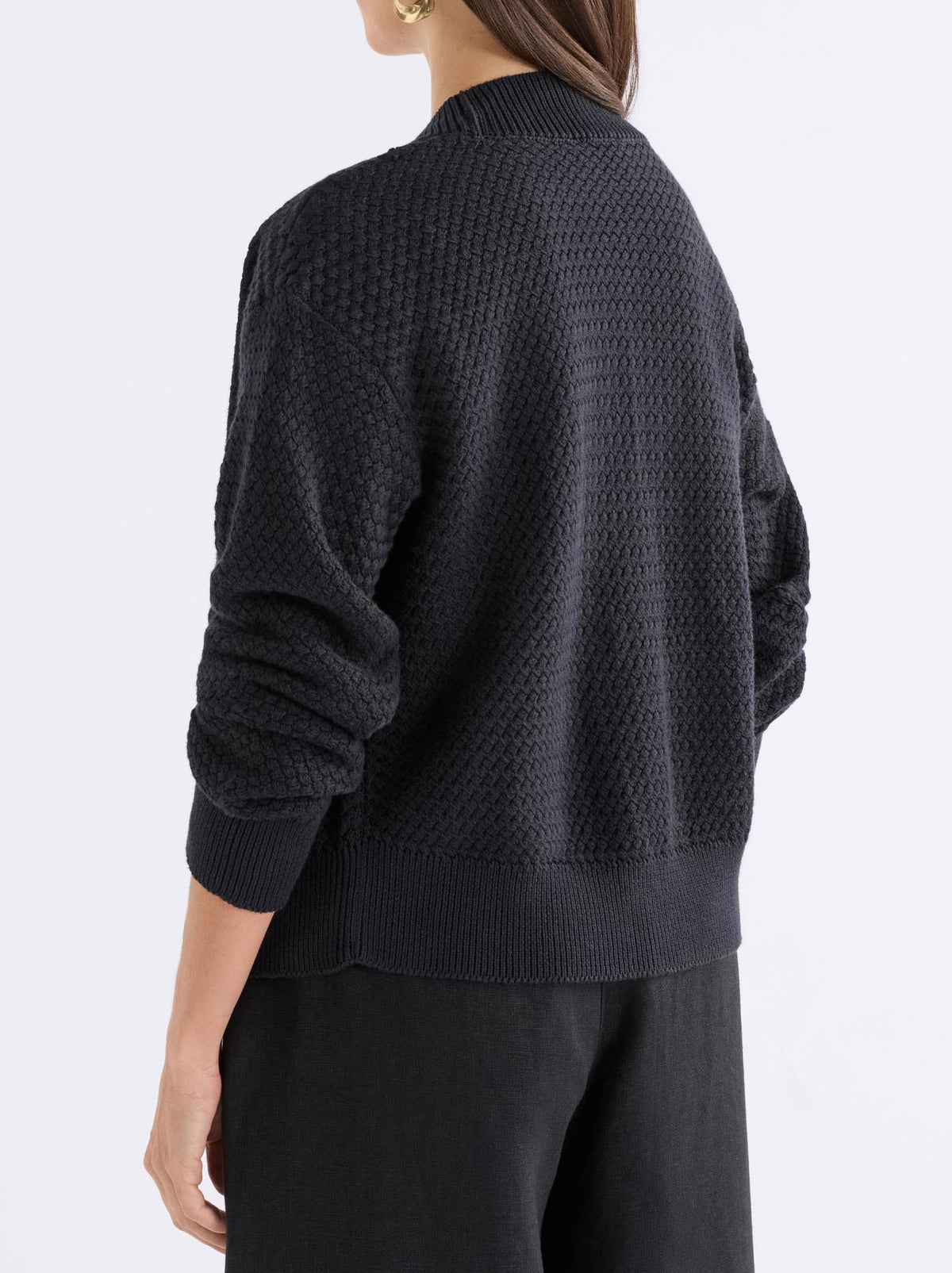 ELK NAYA CARDIGAN (Black)