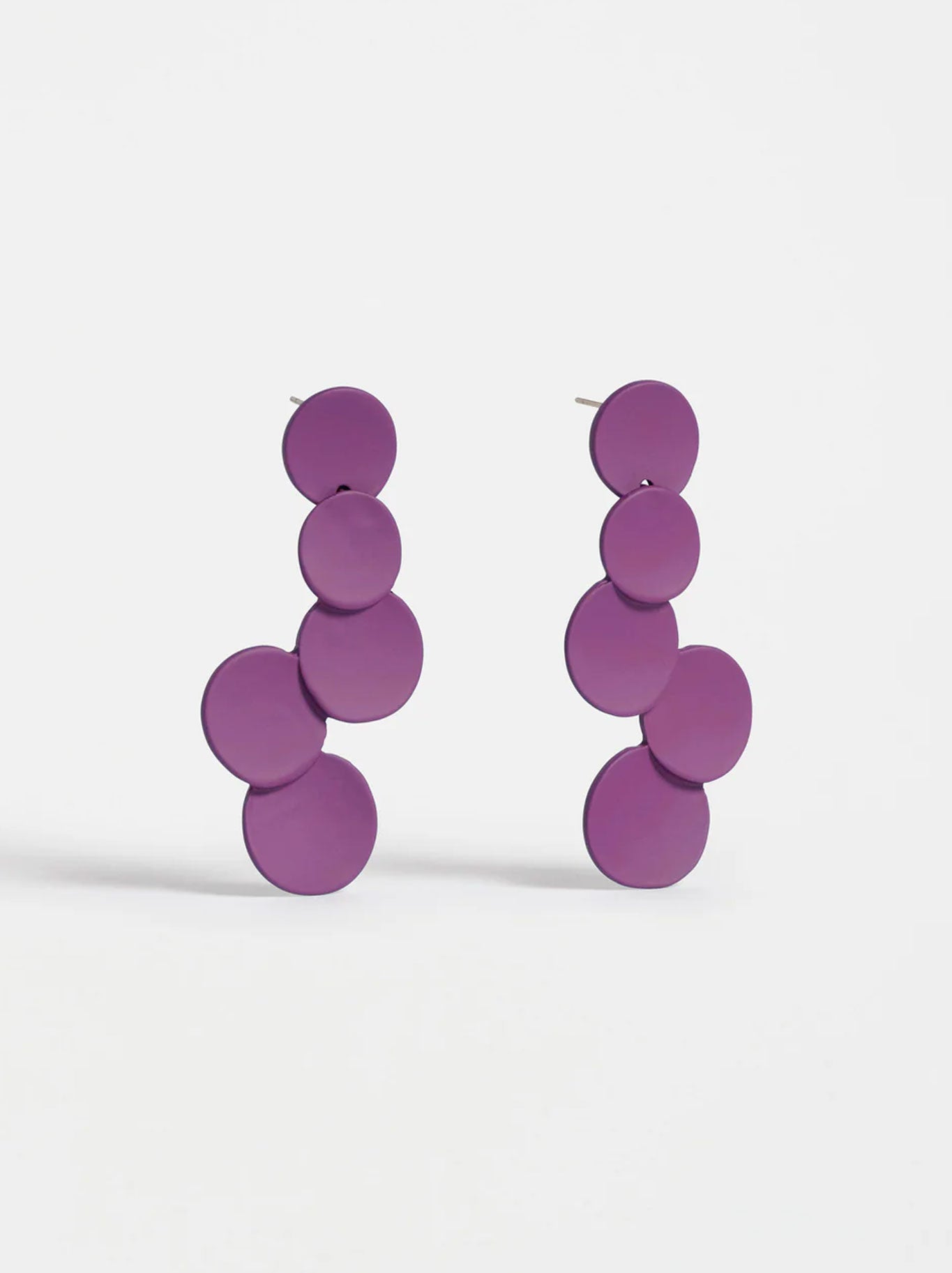 ELK TALLKE DROP EARRING (Slate Blue)