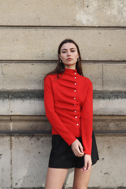 Blanca Studio Ellidy Cardigan (Red)