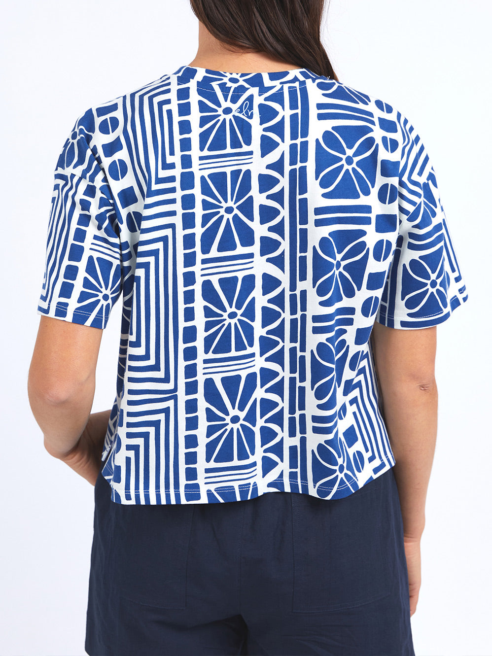 ELM CASABLANCA TEE (China Blue)