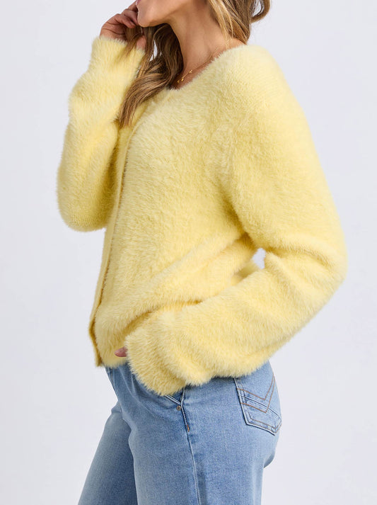 ELM PARIS CARDI (Lemon)