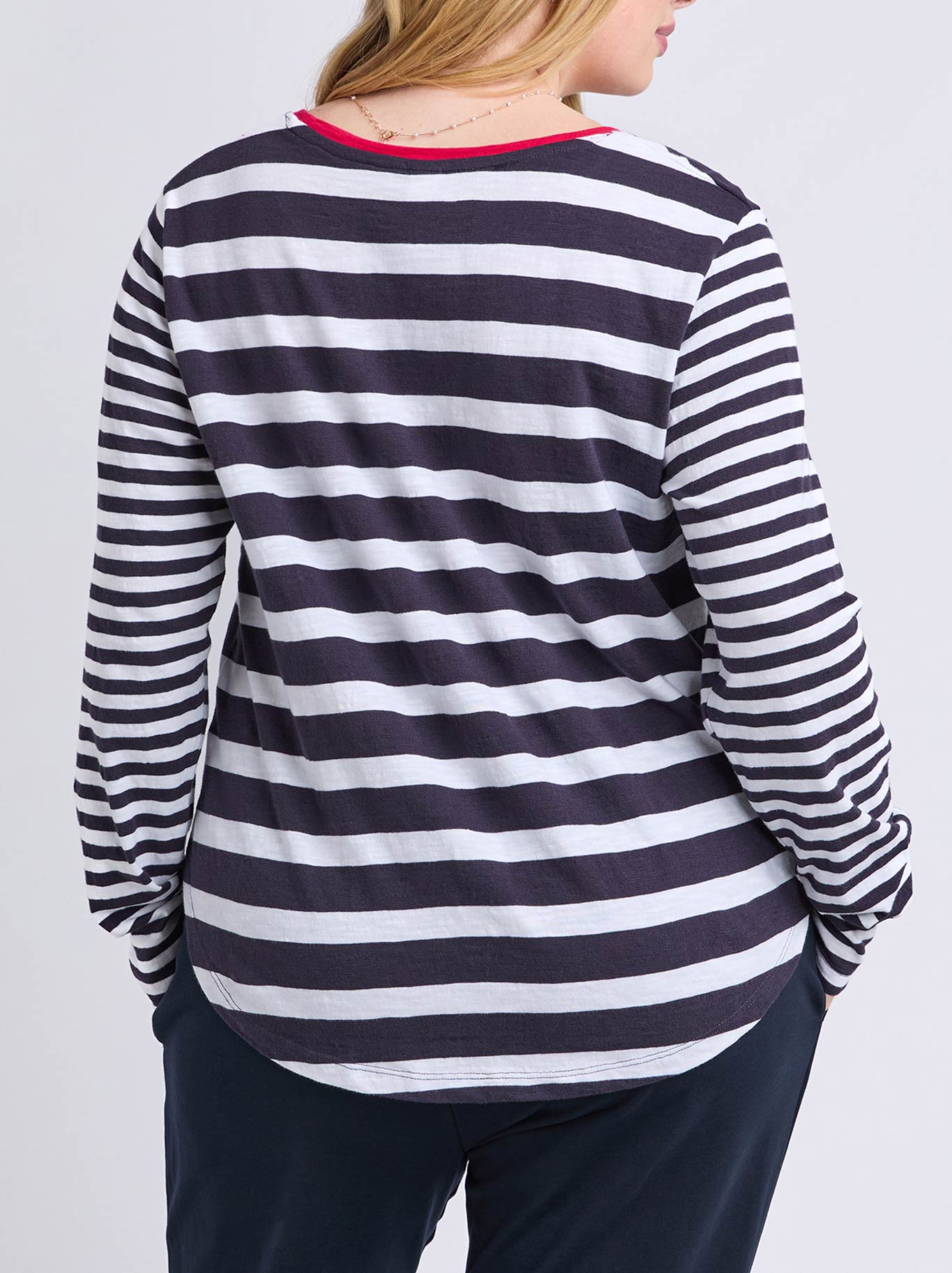 ELM ALL SORTS TOP (Midnight/White)