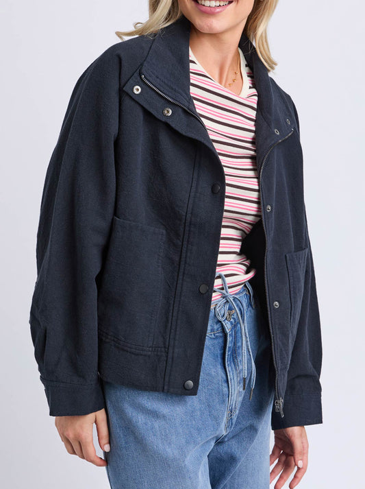 ELM CALMA JACKET (Navy)