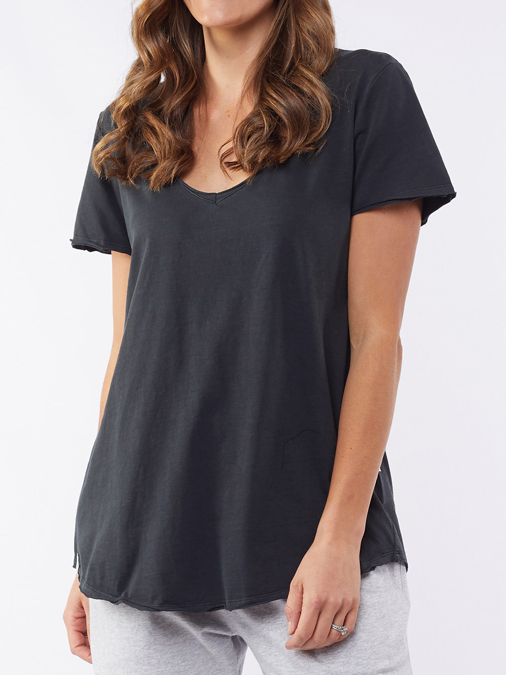 ELM FUNDAMENTAL V TEE (Navy)