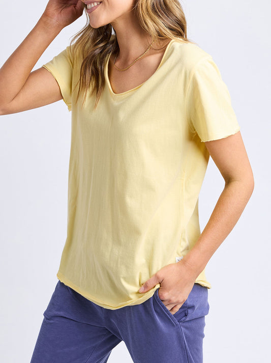 ELM PIMA VEE TEE (Banana)