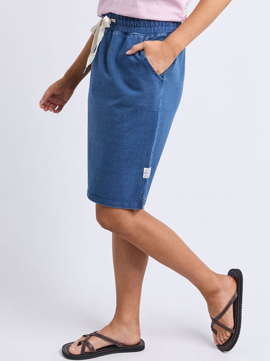 Elm Rickity Skirt (Blue Denim)