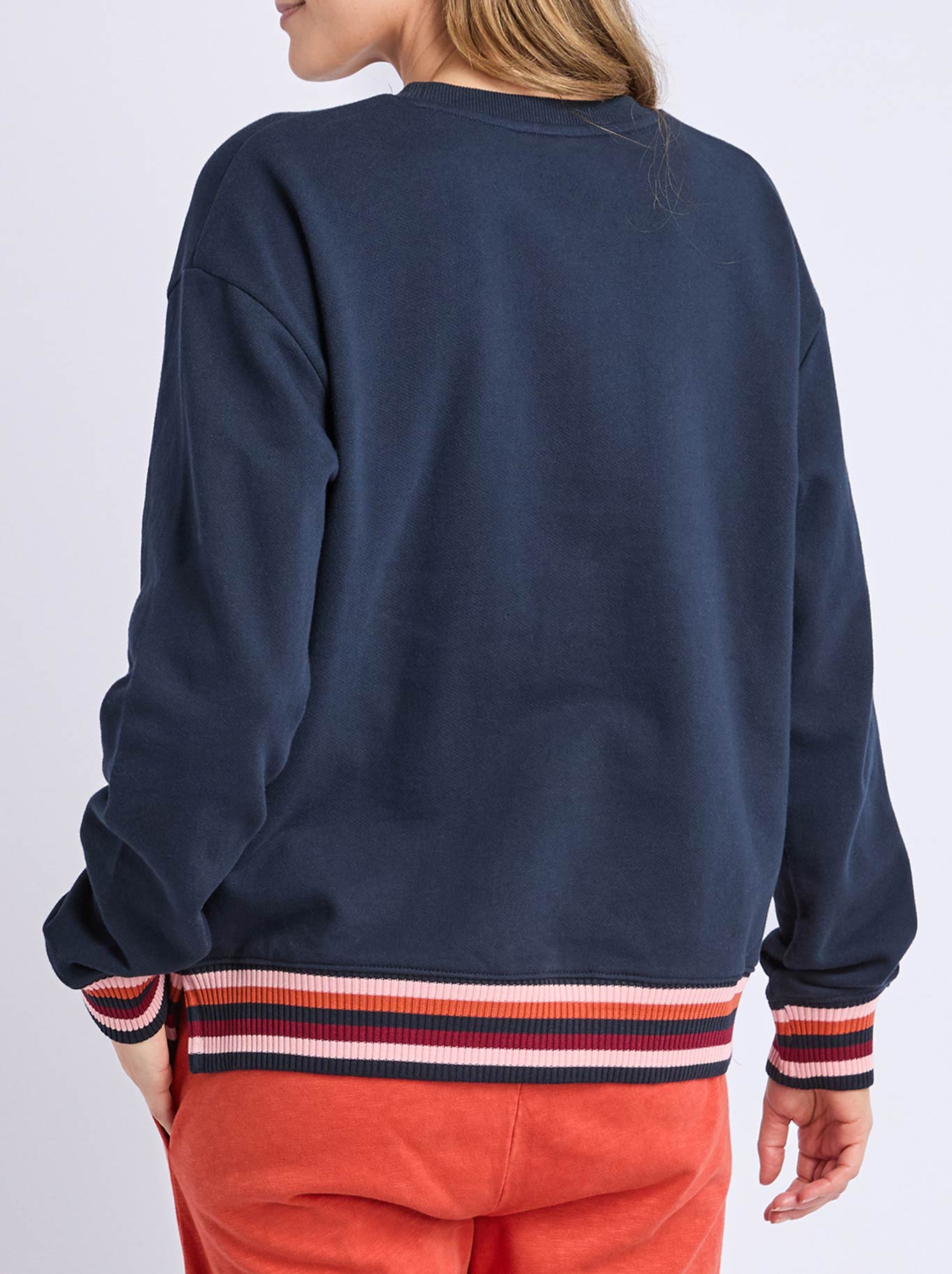 ELM LILI FLEECE CREW (Navy)