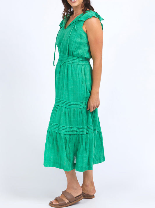 ELM ISABELLA DRESS (Green Briar)