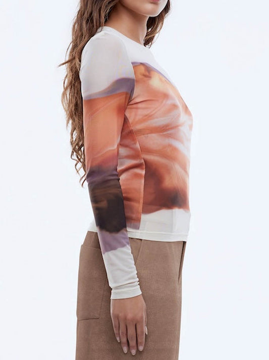 ENA PELLY DAISY LONG SLEEVE TEE (Autumn)