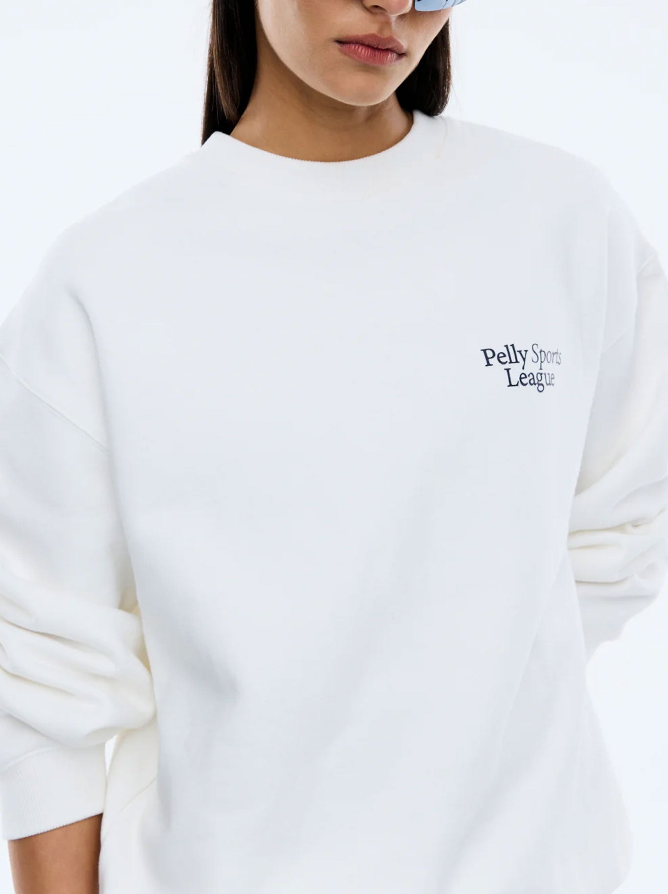 ENA PELLY PELLY SPORTS LEAGUE SWEATER (Vintage White)