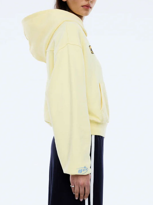 ENA PELLY SPORTS ZIP THROUGH HOODIE (Lemon)