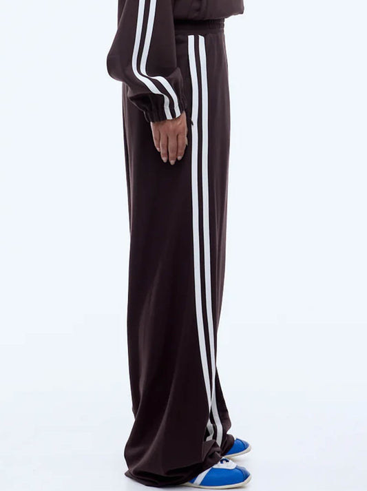 ENA PELLY VALENTINA STRIPE PANT (Cocoa)