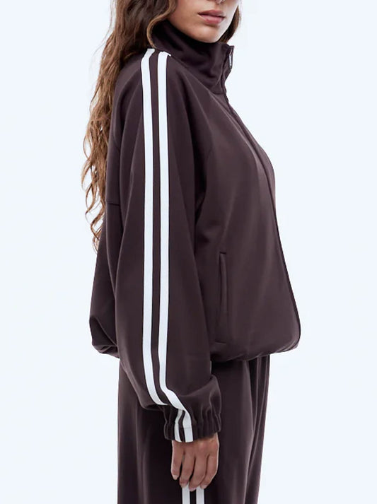 ENA PELLY VALENTINA ZIP THRU (Cocoa)