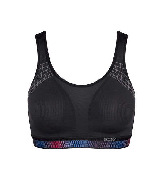 Triumph Triaction Cardio Flow Minimiser Bra (Black)