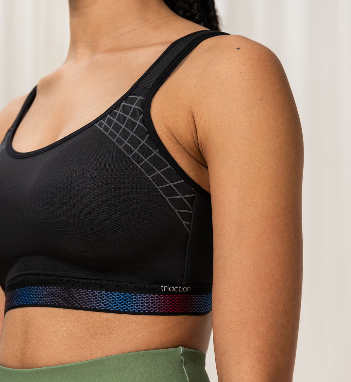 Triumph Triaction Cardio Flow Minimiser Bra (Black)