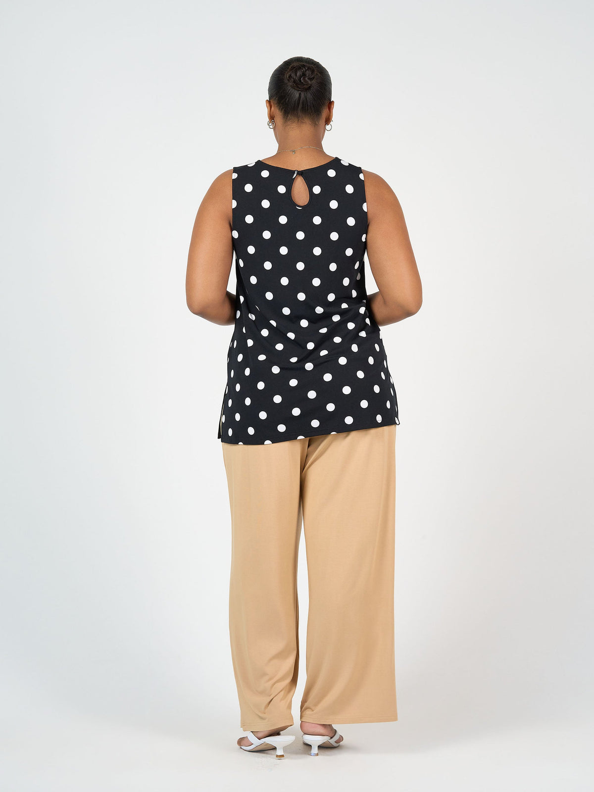 Lou Lou Fantasia Bamboo Tunic Top (Polka Dot)
